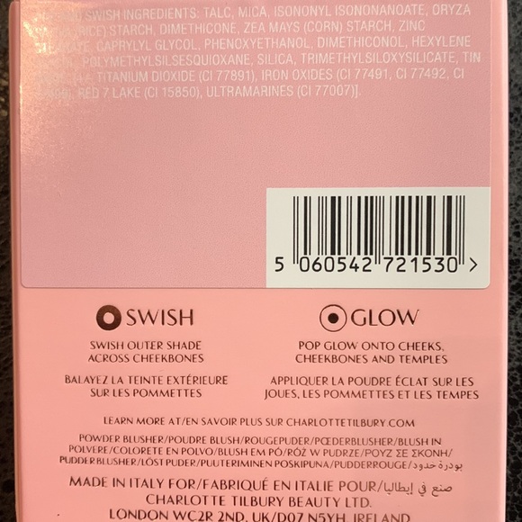 Charlotte Tilbury CHEEK TO CHIC
PILLOW TALK ORIGINAL - Picture 7 of 7